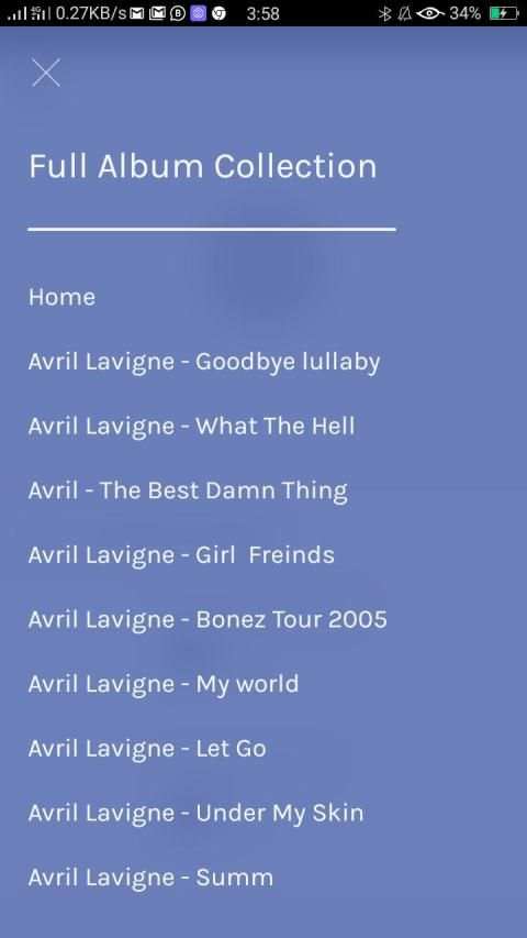 Avril Lavigne Full Album Collection screenshot 3