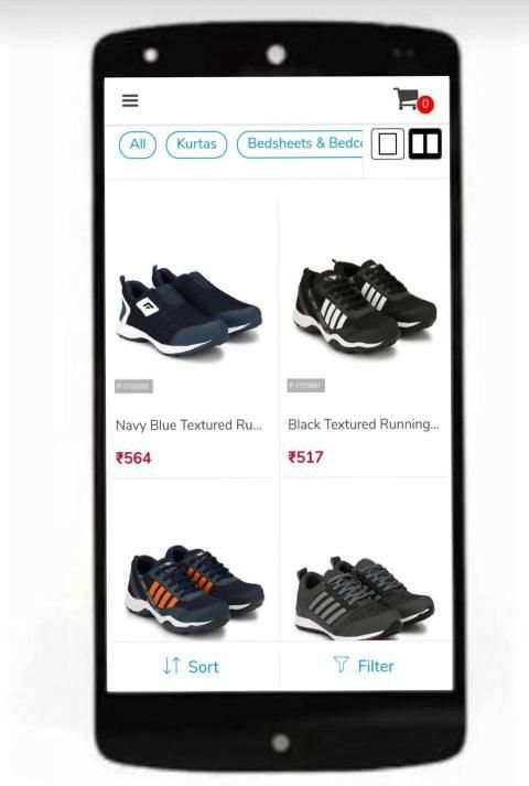 Milestone Online Store screenshot 1