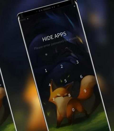 Cute theme Little fox illustration 2 تصوير الشاشة