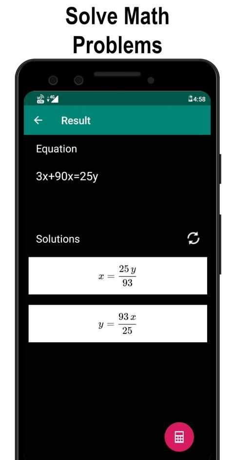 Math Calculator - Solve Math Problems स्क्रीनशॉट 1