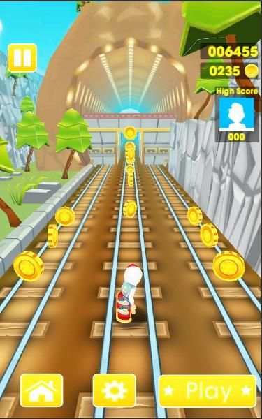New Subway Surf Bus Rush 3D screenshot 4