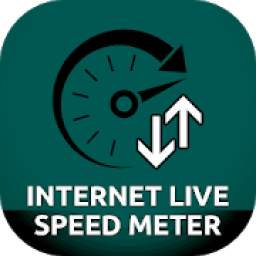 Internet Speed Meter - Monitor Live Internet Speed