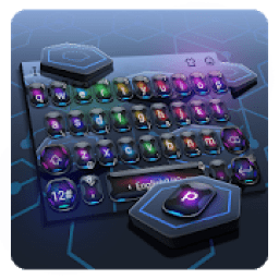 ikon Technological Keyboard Theme