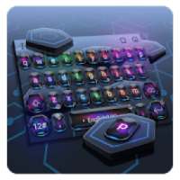 Technological Keyboard Theme