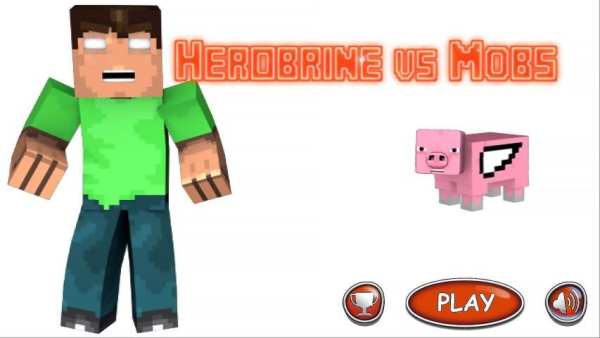 Herobrine vs Mob Craft PE Free screenshot 8