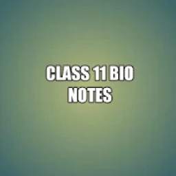 Class 11 Bio notes