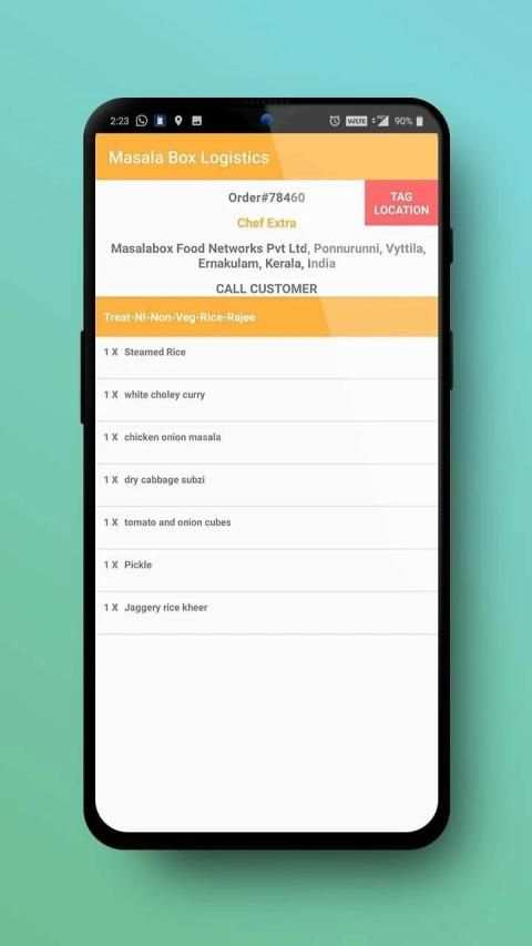 Masala Box Delivery App screenshot 1