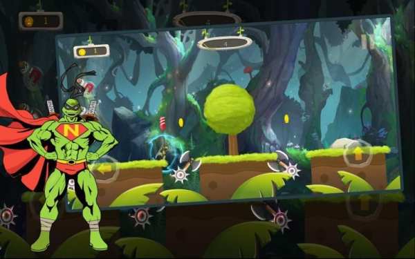 super ninja hero turtle. screenshot 3