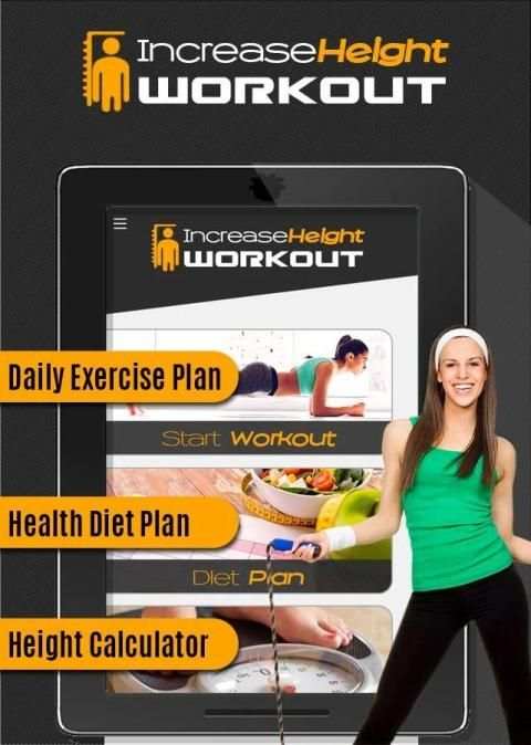 Height Increase Workout: Diet Plan स्क्रीनशॉट 1