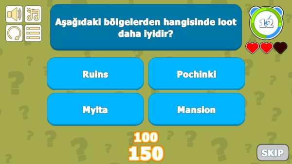 PUBG Bilgi Yarışması 2019 screenshot 2