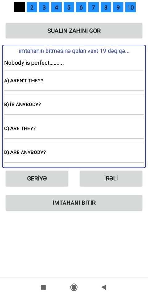 Ingilis dili MIQ скриншот 2