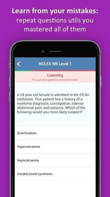 NCLEX Practice Test (PN&RN) 2018 Edition screenshot 3
