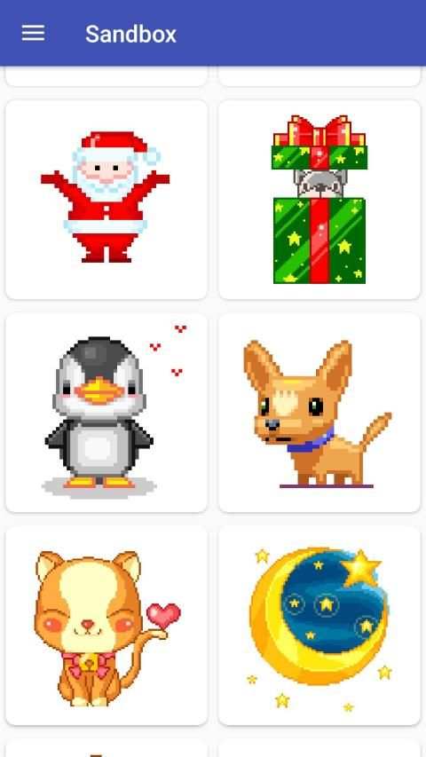 PixBox Coloring - Color by number Sandbox स्क्रीनशॉट 5