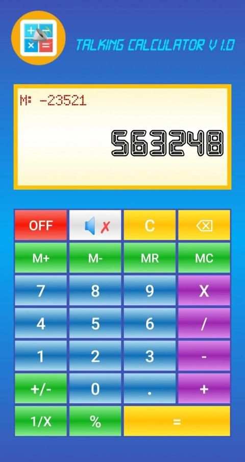 Talking Calculator screenshot 2