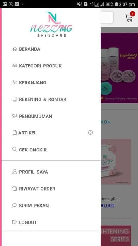 nezzmg skincare screenshot 1