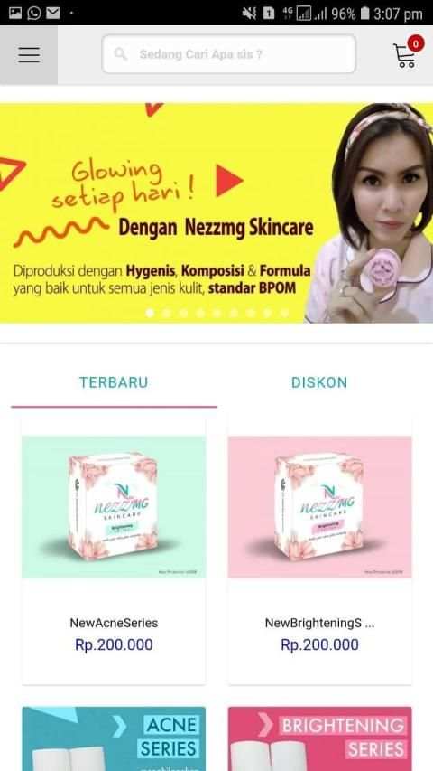 nezzmg skincare screenshot 2