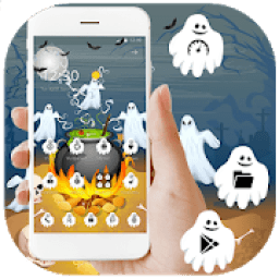 ikon Halloween Moon Night Ghost Soup Theme