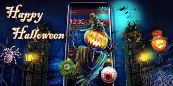 Happy Halloween Night Parallex Theme screenshot 1