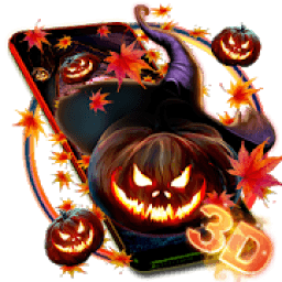 ikon Scary Pumpkin Night Gravity Theme