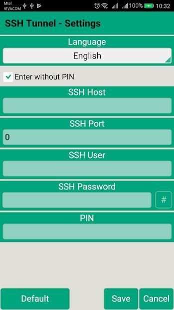 SSH Tunnel screenshot 5