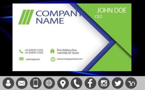 Business Card Maker screenshot 1