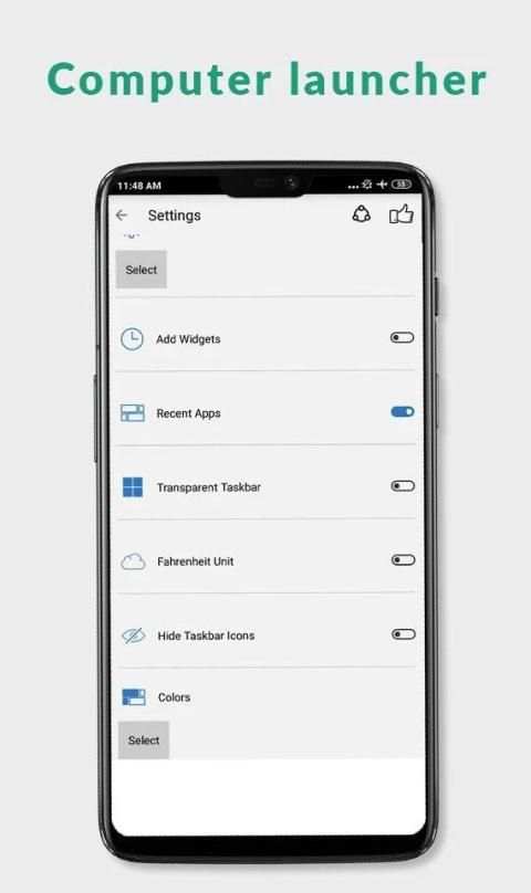 Computer launcher PRO 2019 screenshot 3