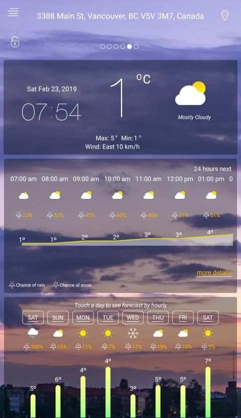 Weather Forecast स्क्रीनशॉट 8