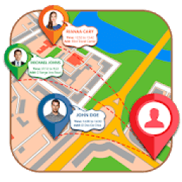 Friends &amp; Family Locator: Phone Tracker &amp; Chat आइकन