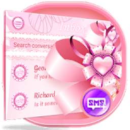 Pink SMS Messenger Theme