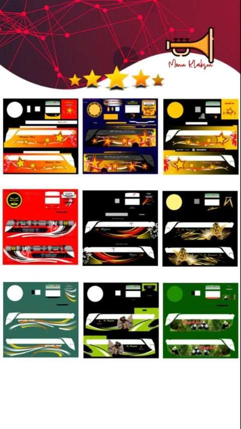Livery Es Bus Sempati Star screenshot 12