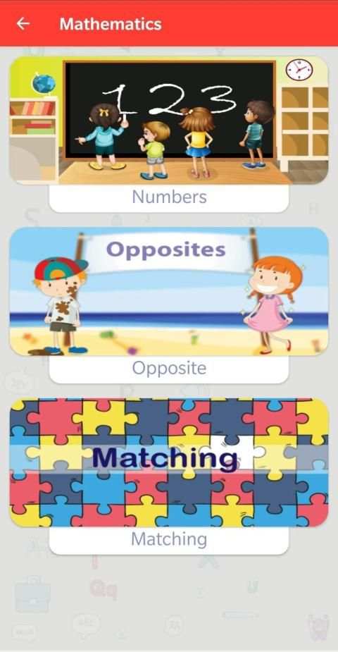 Smart Learners Mini KG स्क्रीनशॉट 2