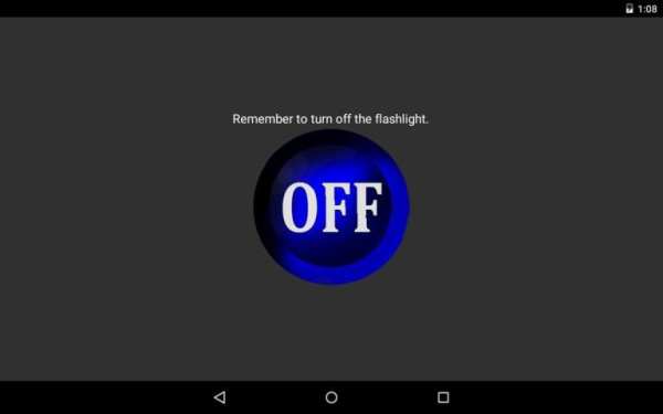 Simple FlashLight screenshot 1