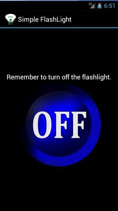 Simple FlashLight screenshot 3