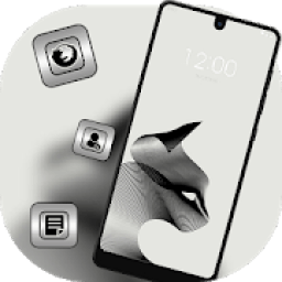 ikon Abstract black line simple theme