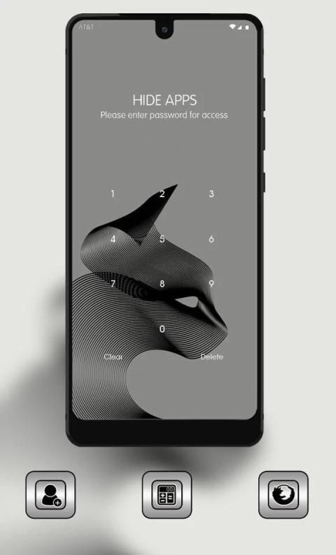 Abstract black line simple theme screenshot 1
