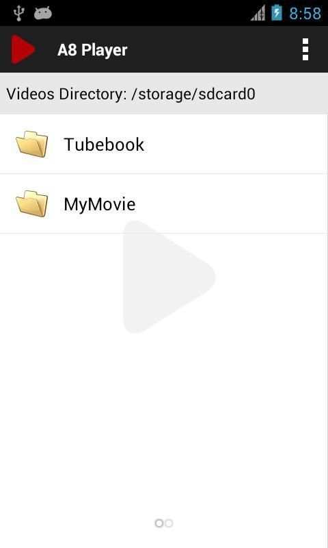 A8 Video Player स्क्रीनशॉट 3