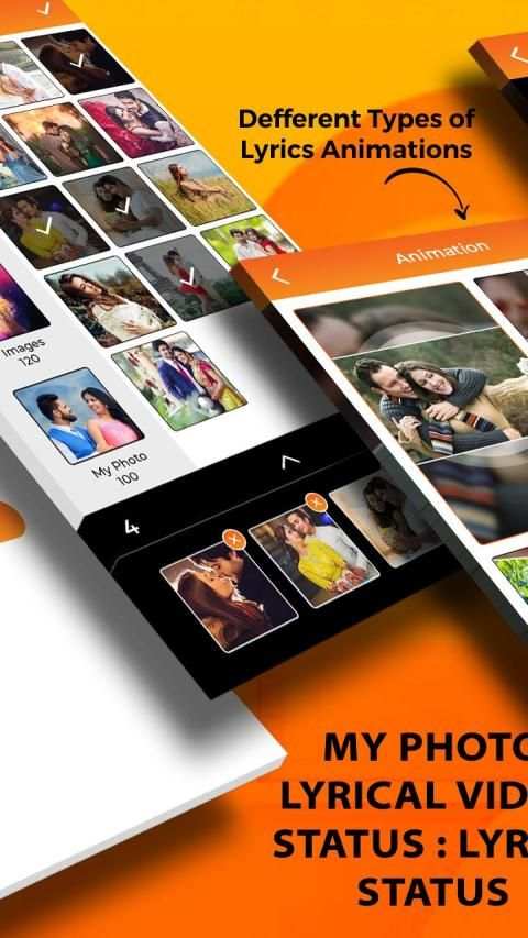 My Photo Lyrical Video Status Lyrical Status स्क्रीनशॉट 4