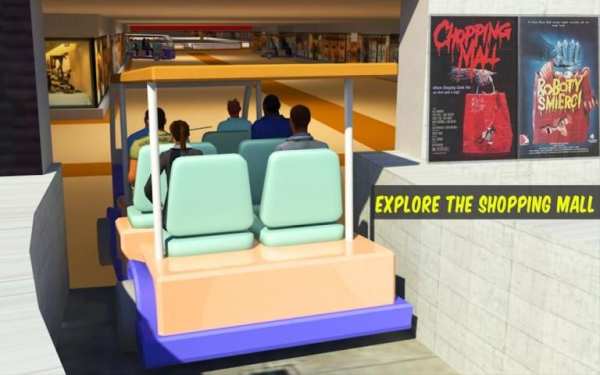 Shopping Mall City Taxi Rush Driver Simulator screenshot 1