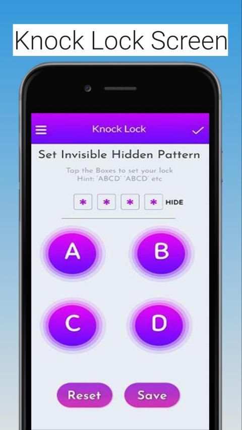 Knock Lock Pro स्क्रीनशॉट 3