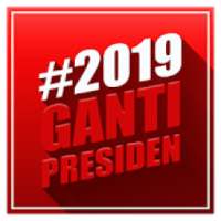 #2019 Ganti Presiden Photo Frames