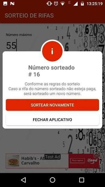 SORTEIO DE RIFAS screenshot 1