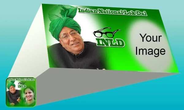 Indian National Lok Dal Photo Frame screenshot 6