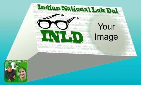 Indian National Lok Dal Photo Frame screenshot 2