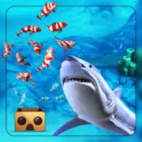 Angry big Shark Virtual Reality ( VR )