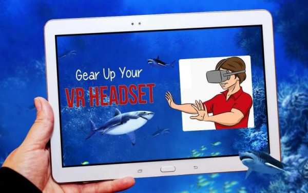 Angry big Shark Virtual Reality ( VR ) screenshot 4