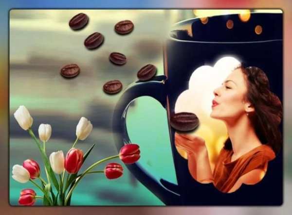 Hot Coffee Mug HD Photo Designer Frames screenshot 4