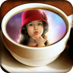 Hot Coffee Mug HD Photo Designer Frames आइकन