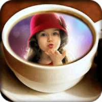 Hot Coffee Mug HD Photo Designer Frames