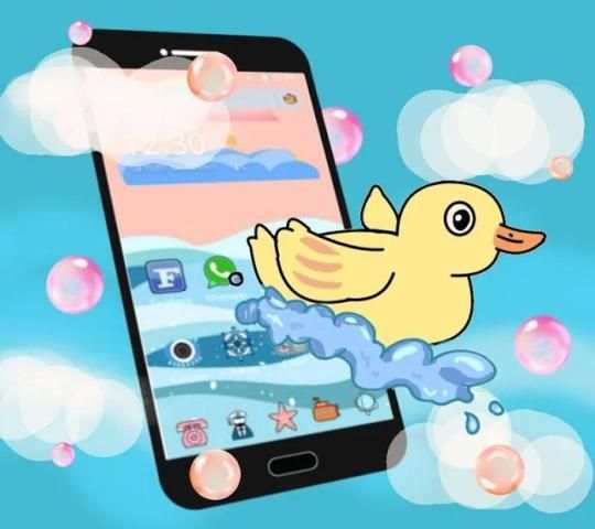 Tema Kartun Lukisan Laut screenshot 3