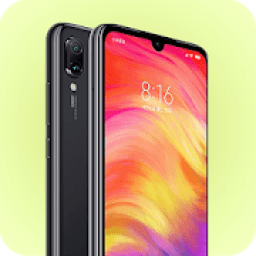 ikon Xiaomi Redmi Note 7 Launcher, Mi Note 7 Pro theme